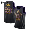 Dres Los Angeles Lakers Lebron James Nike 2025-26 City Edition Crno Swingman - Dječji